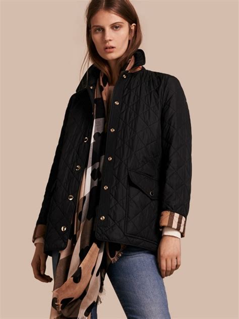 burberry womens puffer jacket|Burberry women's quilted jacket sale.